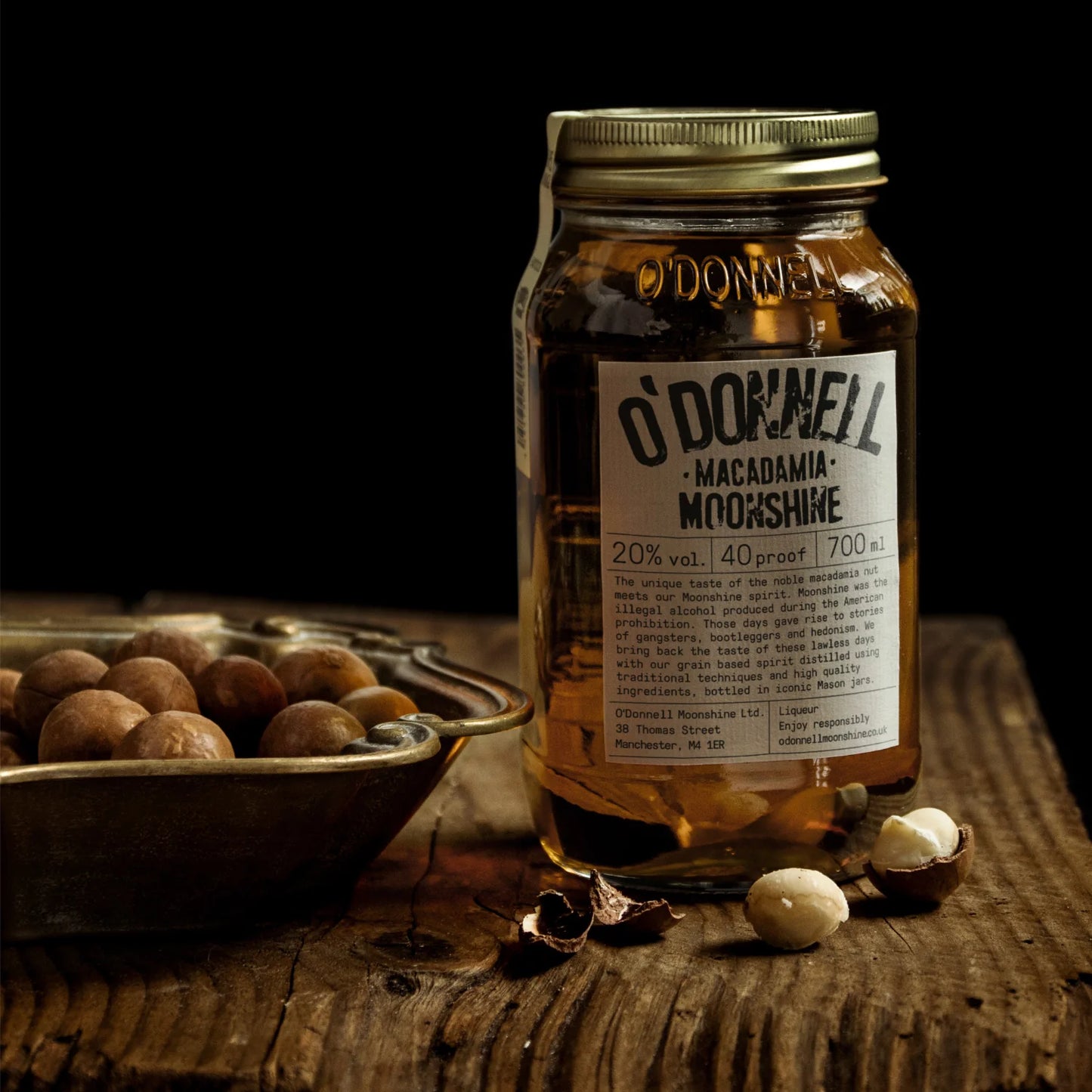 O' Donnell Moonshine - Macdamia